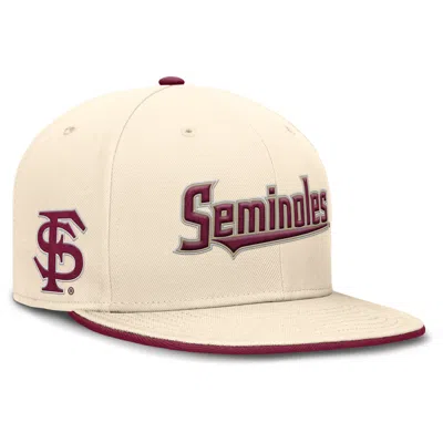 Nike Florida State Seminoles Primetime True  Men's Dri-fit College Fitted Hat In Brown