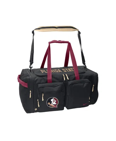 Nike Florida State Seminoles Utility Power Duffelâ Bag In Black