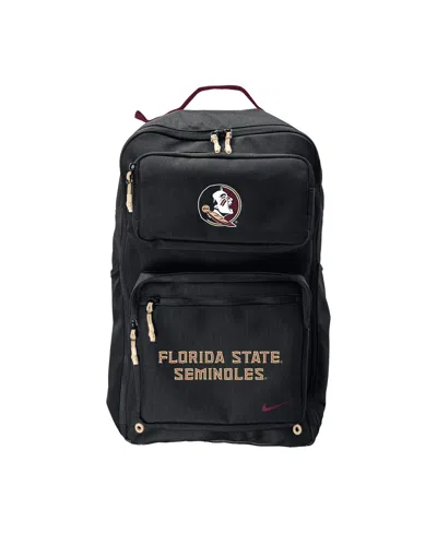 Nike Florida State Seminoles Utility Speed Backpack In Black