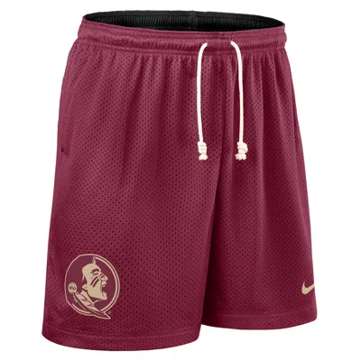 Nike Florida State Sideline Reversible Menâs  Men's Dri-fit College Shorts In Animal Print