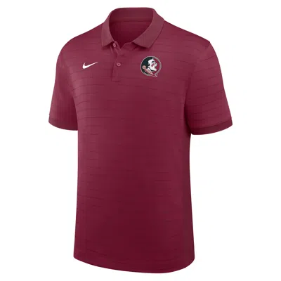 Nike Florida State Sideline Victory Stripe  Men's Dri-fit College Polo