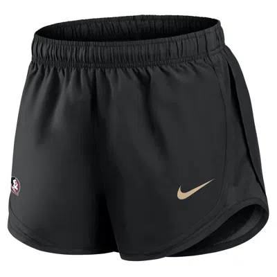 Nike Florida State Tempo  Women's Dri-fit College Shorts In Black