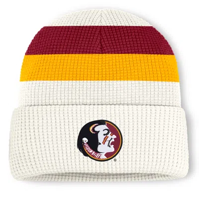 Nike Florida State  Unisex College Cuffed Beanie In White