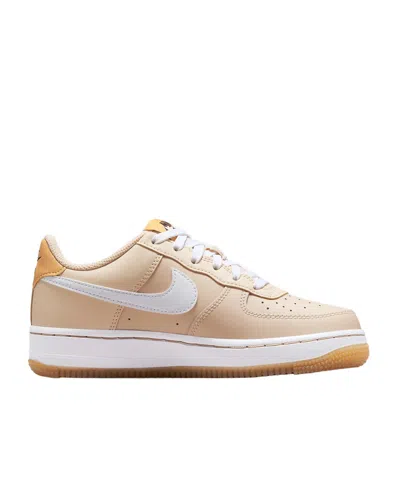 Nike Flower-embroidered Leather Sneakers In Nude | ModeSens