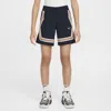 Nike Fly Crossover Big Kids' (girls') Basketball Shorts In Blue