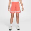 Nike Fly Crossover Big Kids' (girls') Basketball Shorts In Orange