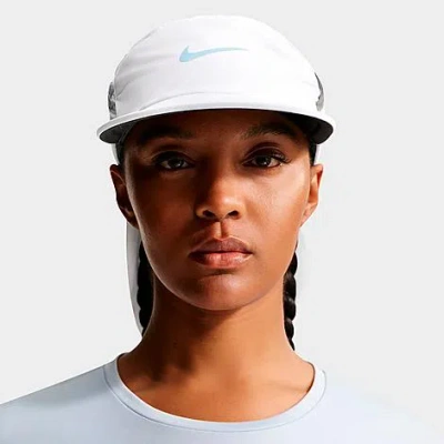 Nike Fly Dri-fit Adv Unstructured Cooling Bungee Closure Hat In White