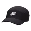 Nike Club Unstructured Futura Wash Cap Black In Black