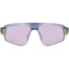 Nike Flyfree 72mm Rectangular Sunglasses In Purple