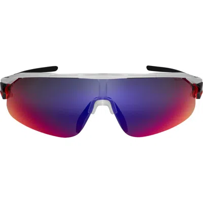 Nike Flyfree 72mm Shield Sunglasses In Blue
