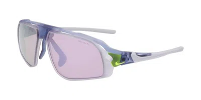 Nike Flyfree E Fv2389 900 Men's Sunglasses Blue Size 59