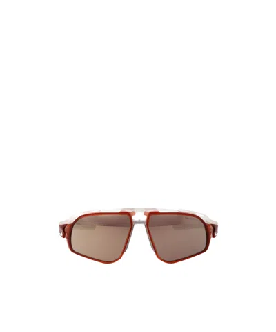 Nike Flyfree Pilot Frame Sunglasses In Brown