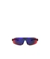 Nike Flyfree Shield Pilot Frame Sunglasses In Multi