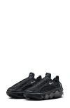 Nike Flyknit Bloom Sneaker In Black/metallic Silver/black