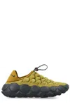 Nike Flyknit Haven Drawstring Sneakers In Bronzine Pacific Moss