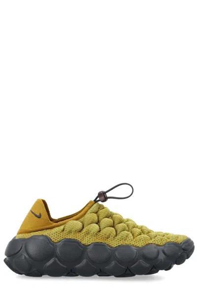 Nike Flyknit Haven Drawstring Sneakers In Bronzine Pacific Moss