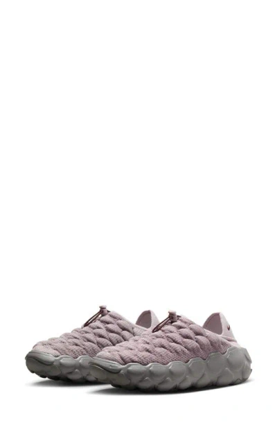 Nike Flyknit Haven Quilted Sneaker In Platinum Violet/ Earth/ Grey