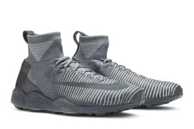 Pre-owned Nike Flyknit Mercurial Xi Dark Grey 844626-002 In Gray
