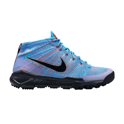 Pre-owned Nike Flyknit Trainer Chukka Sfb | Blue | Men's Size 10