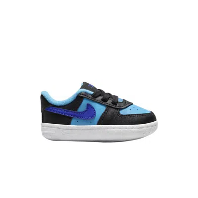 Pre-owned Nike Force 1 Cb 'black Blue Lightning' | Infant Size 4