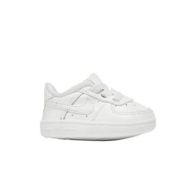 Pre-owned Nike Force 1 Cb 'triple White' | Infant Size 4