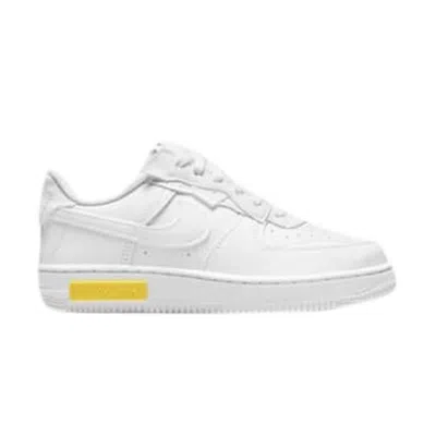 Pre-owned Nike Force 1 Fontanka Ps 'white Opti Yellow' | Kid's Size 3