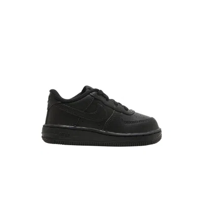 Pre-owned Nike Force 1 Le Td 'triple Black' | Infant Size 8