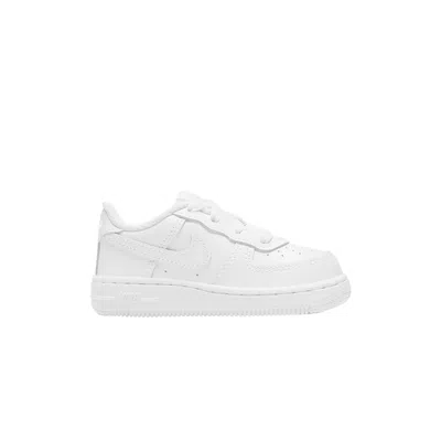 Pre-owned Nike Force 1 Le Td 'triple White' | Infant Size 4