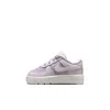 Nike Force 1 Low Baby/toddler Shoes In Purple
