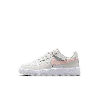 Nike Force 1 Low Easyon Little Kids' Shoes In Grey