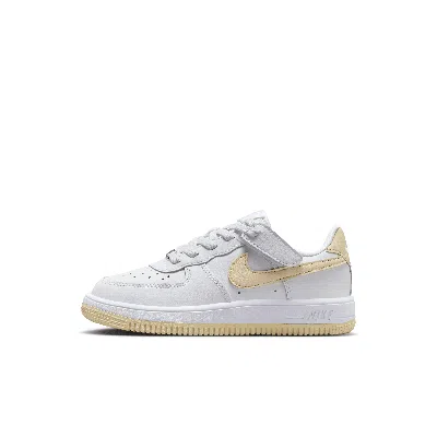 Nike Force 1 Low Easyon Little Kids' Shoes In White