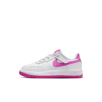 Nike Force 1 Low Easyon Little Kids' Shoes In White