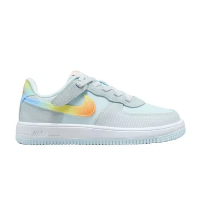Pre-owned Nike Force 1 Low Easyon Ps 'playground Pack' | Blue | Kid's Size 12