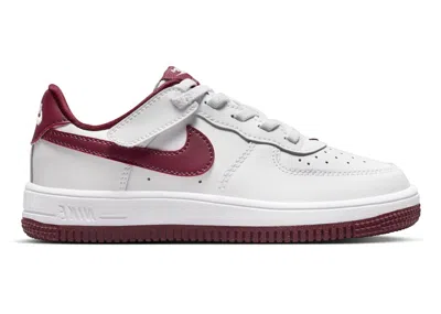 Pre-owned Nike Force 1 Low Easyon Sneakers In White/team Red In Multi