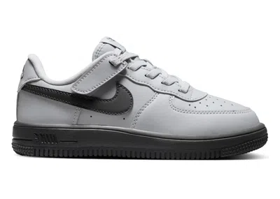Pre-owned Nike Force 1 Low Easyon Sneakers In Wolf Grey/dark Smoke Grey In Gray