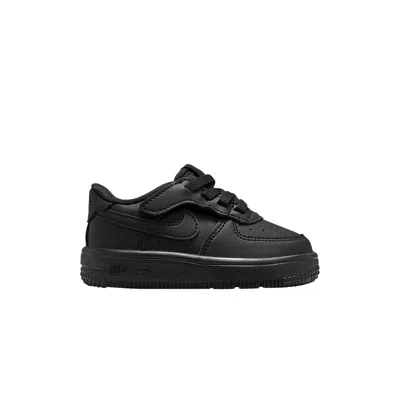 Pre-owned Nike Force 1 Low Easyon Td 'black' | Infant Size 2