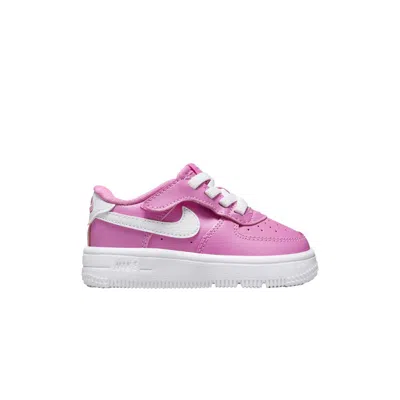 Pre-owned Nike Force 1 Low Easyon Td 'playful Pink' | Infant Size 8
