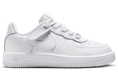 Pre-owned Nike Force 1 Low Easyon Triple Sneakers In White