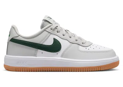 Pre-owned Nike Force 1 Low Gum Sneakers In Photon Dust/fir/gum Medium Brown