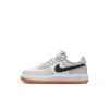 Nike Babies' Force 1 Low Little Kids' Shoes In Gray