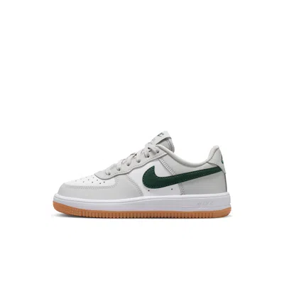 Nike Babies' Force 1 Low Little Kids' Shoes In Gray