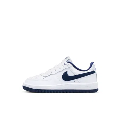 Nike Babies' Force 1 Low Little Kids' Shoes In White