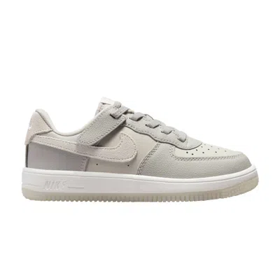 Pre-owned Nike Force 1 Low Lv8 Easyon Ps 'light Bone' | Grey | Kid's Size 11 In Gray