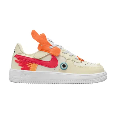 Pre-owned Nike Force 1 Low Lv8 Easyon Ps 'year Of The Dragon' | Cream | Kid's Size 10 In White