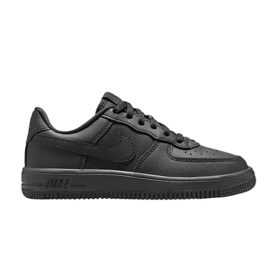 Pre-owned Nike Force 1 Low Ps 'triple Black' | Kid's Size 13.5