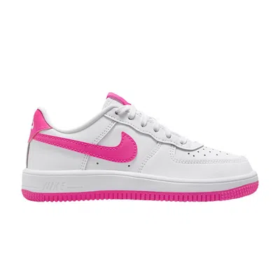 Pre-owned Nike Force 1 Low Ps 'white Laser Fuchsia' | Kid's Size 1