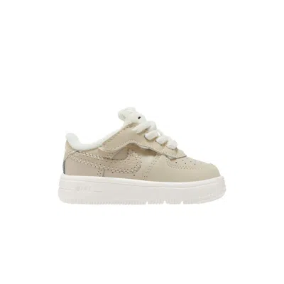 Pre-owned Nike Force 1 Low Se Easyon Td 'rabbit' | Tan | Infant Size 2