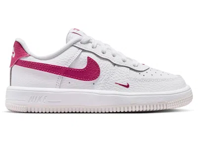 Pre-owned Nike Force 1 Low Sneakers In White/sweet Beet In Multi