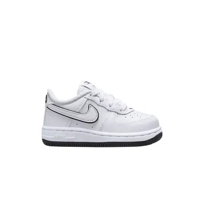 Pre-owned Nike Force 1 Low Td 'white Black' | Infant Size 2