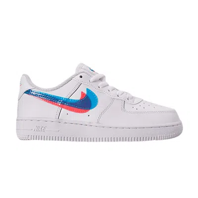 Pre-owned Nike Force 1 Lv8 Ksa Ps '3d Glasses' | White | Kid's Size 11